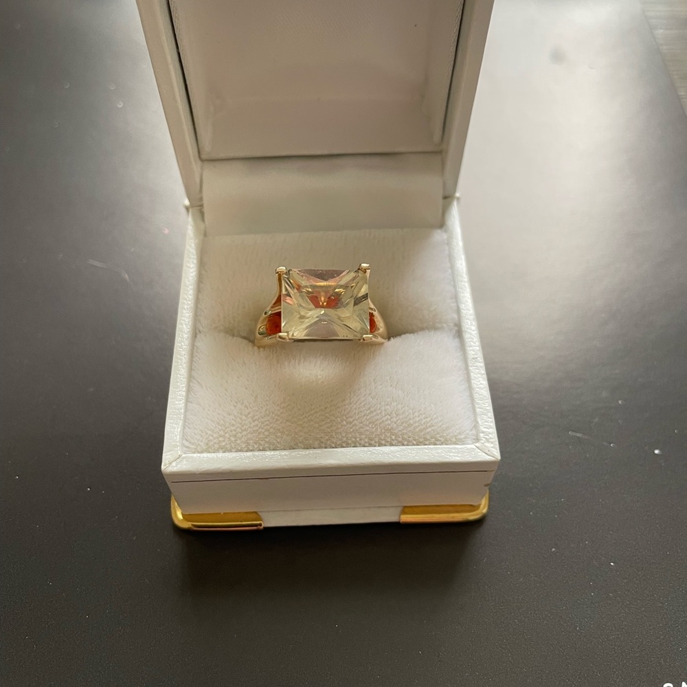 Designer Made Goshonite Large Rectangular Brillia… - image 3